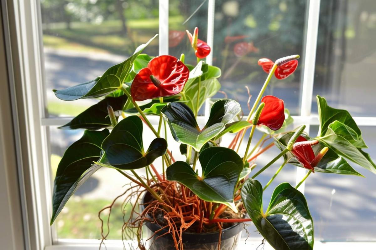 Comment cultiver et entretenir un anthurium pour une floraison éclatante toute l'année